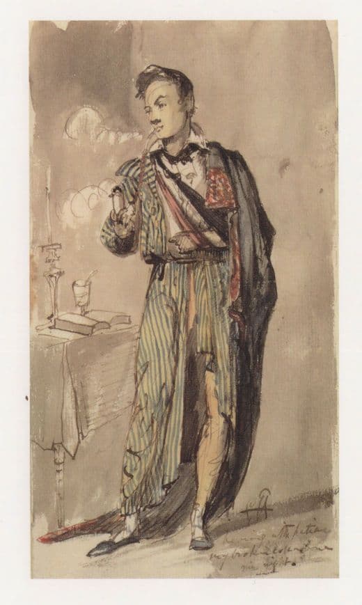 George Hayter of Queen Victoria Self Portrait Painting Postcard