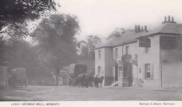 George Hill Morden Surrey Postcard
