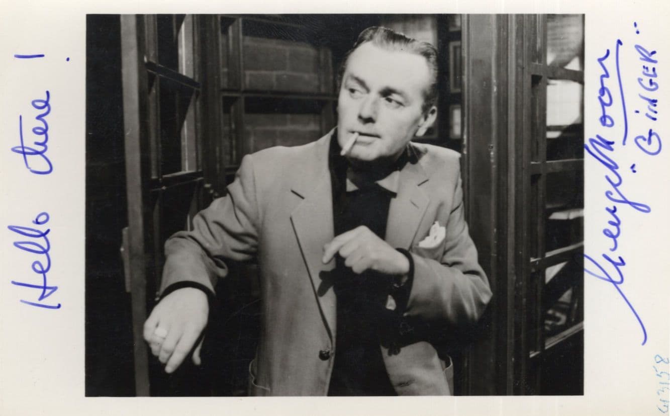 George Moon in Shadow Squad Carry On Films Hand Signed Photo