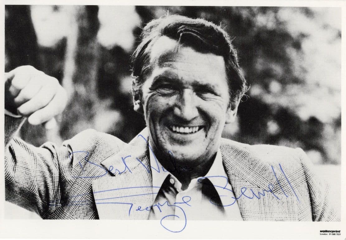 George Sewell Doctor Who UFO Vintage Hand Signed Photo