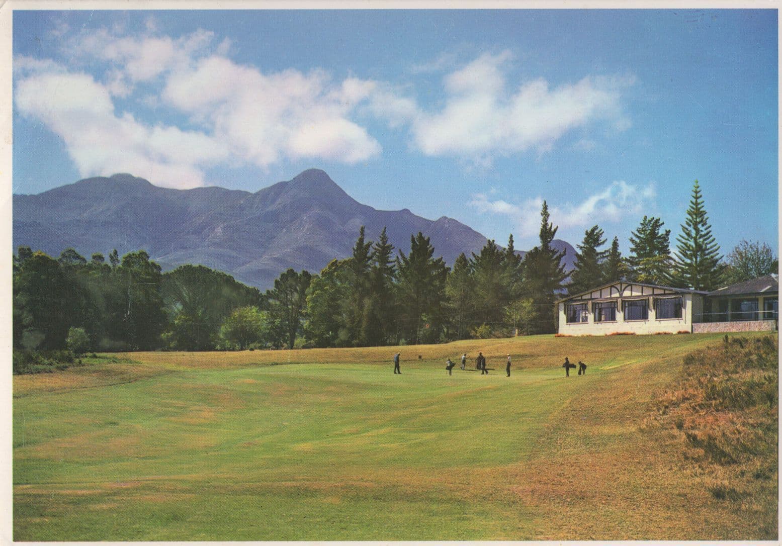 Georges Championship Golf Course Cape South Africa Postcard