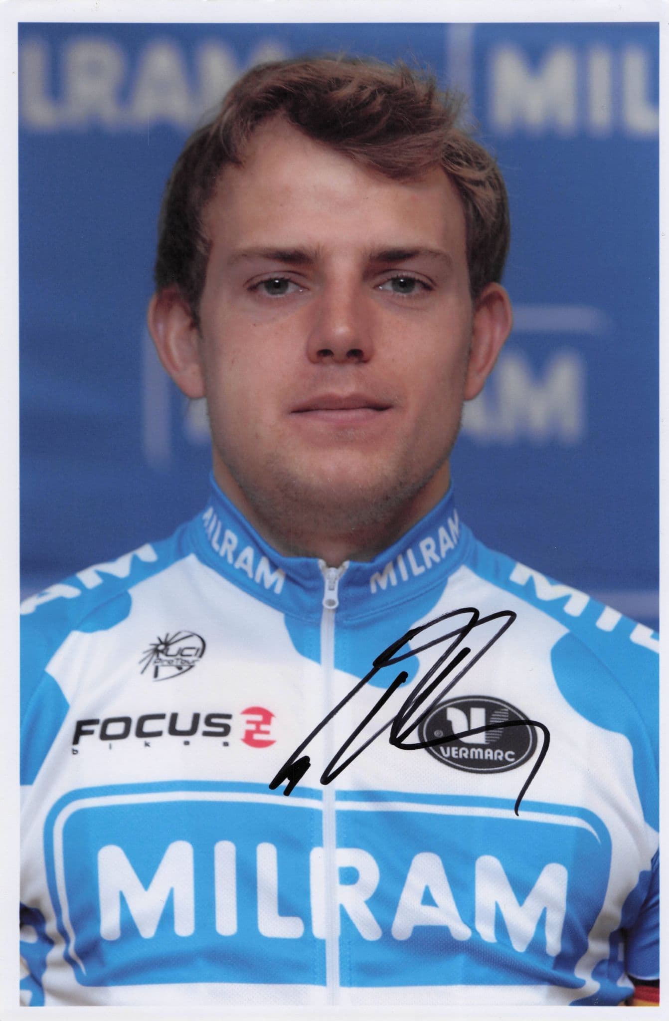 Gerald Ciolek German Cyclist 2010 Team Milran Dortmund 12x8 Hand Signed Photo