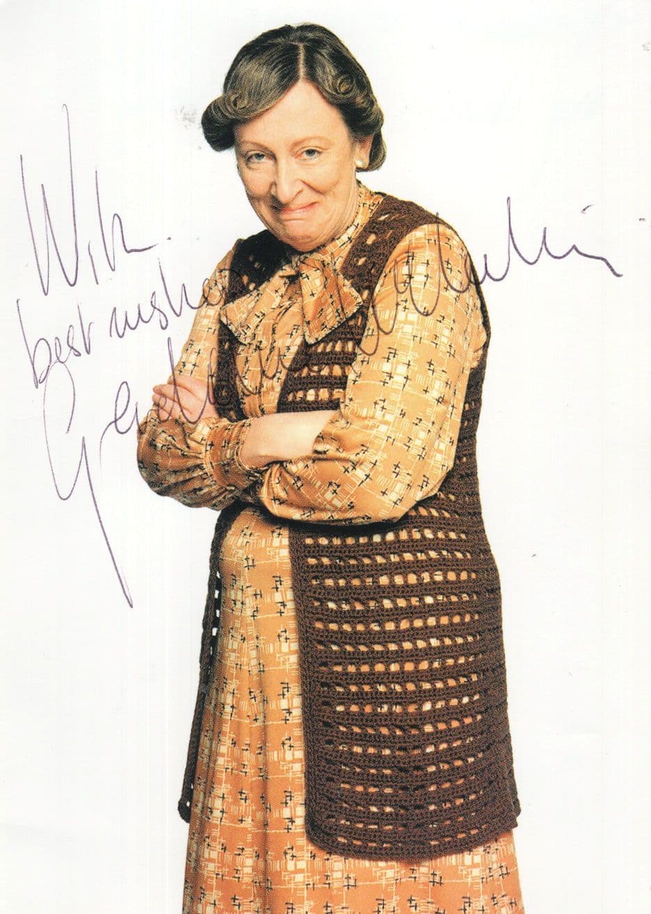 Geraldine McNulty My Hero The Vicar Of Dibley Hand Signed Photo
