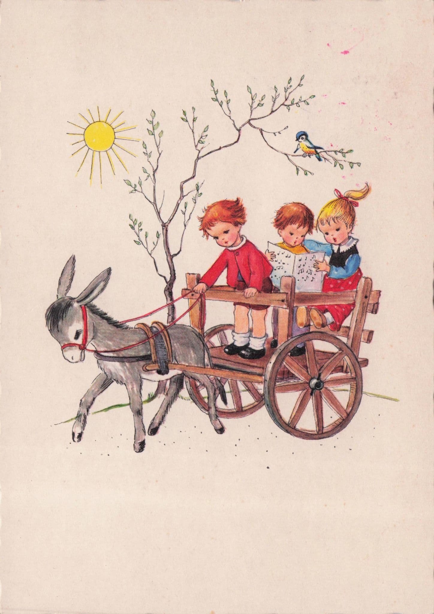 German Childrens Transport Police Station Politia Schiedam Postcard