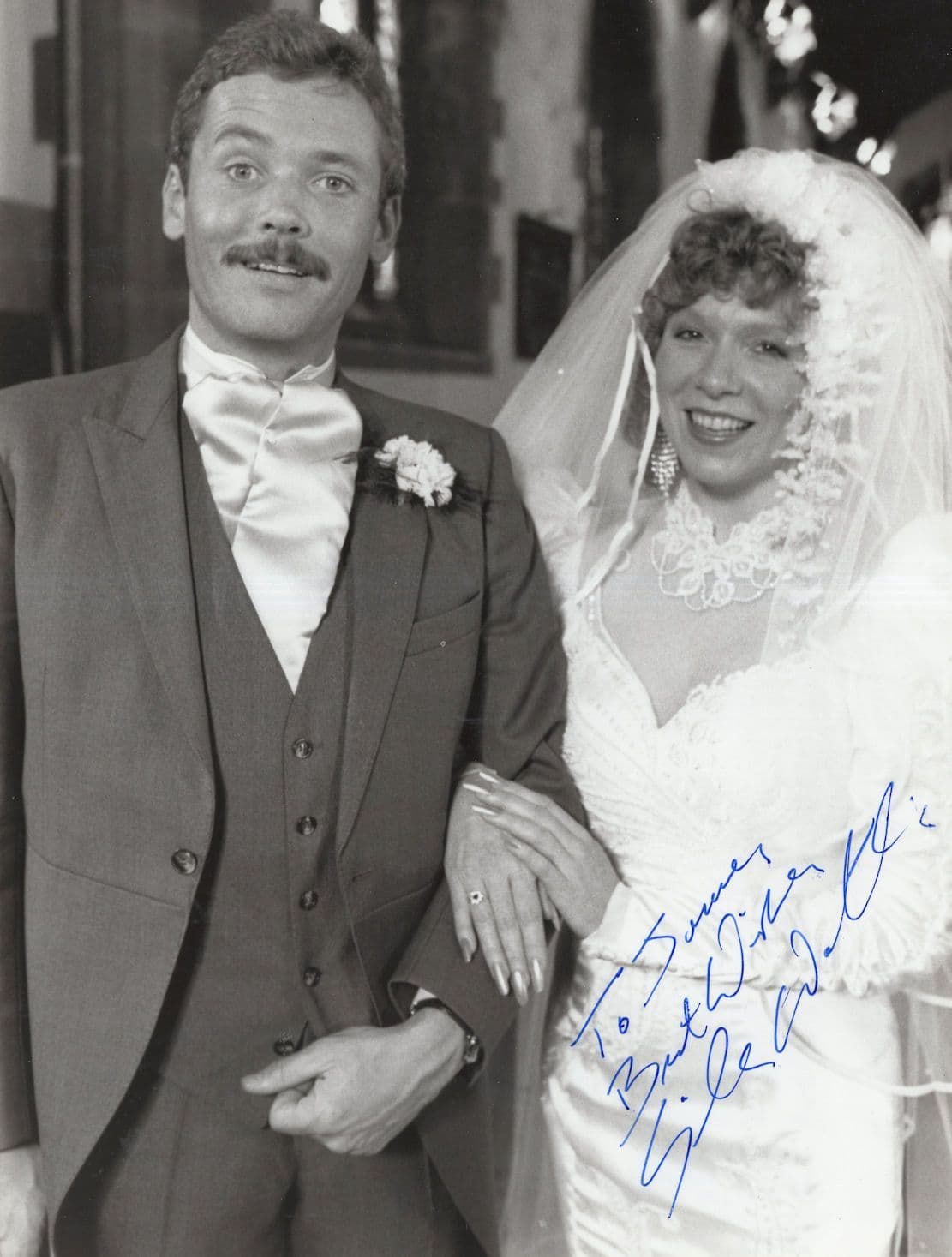 Giles Watling Bread BBC Hand Signed Media Photo