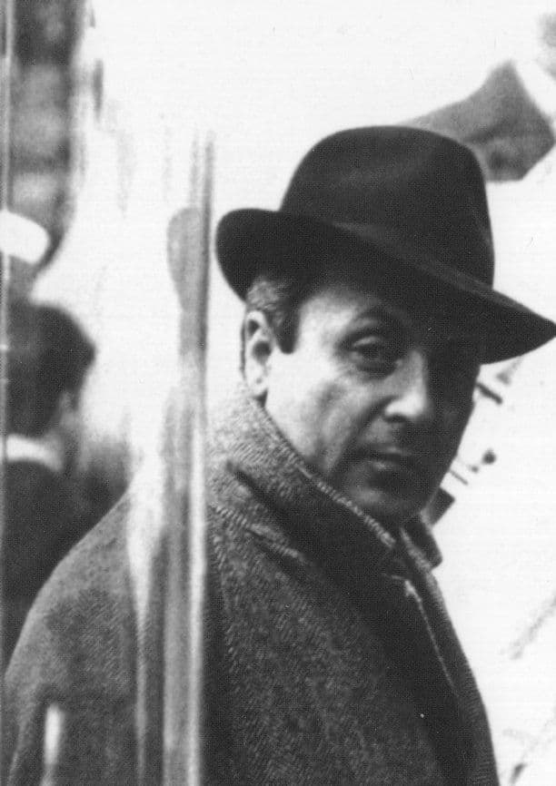 Giorgio Bassani The Heron Behind The Door Book Author Portrait Postcard