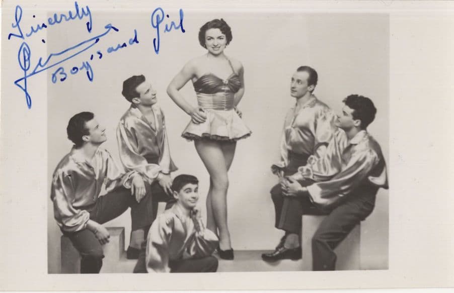 Girma Boys of The Harry Secombe Show Hand Signed Photo