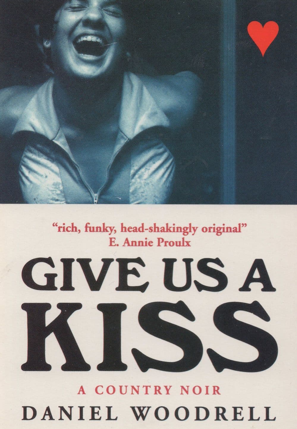Give Us A Kiss Daniel Woodrell Book Ozark Mountain Folk USA Postcard