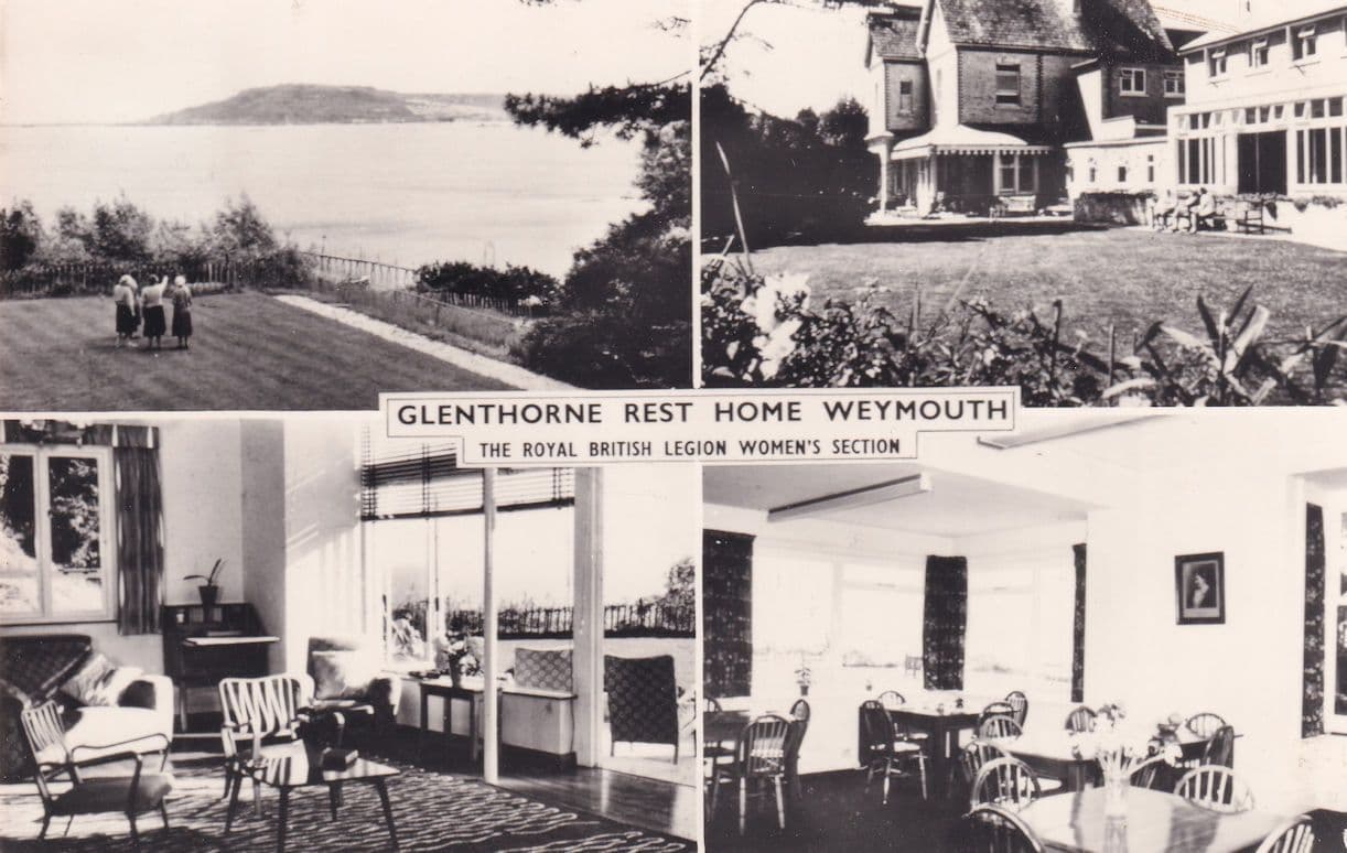 Glenthorne Rest Home Weymouth The Royal British Legion Women Postcard