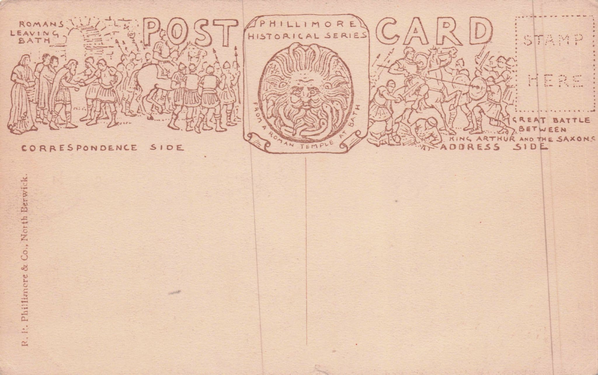 Gloucester Cathedral Cloisters Monks Writing in Carrels Phillimore Old Postcard