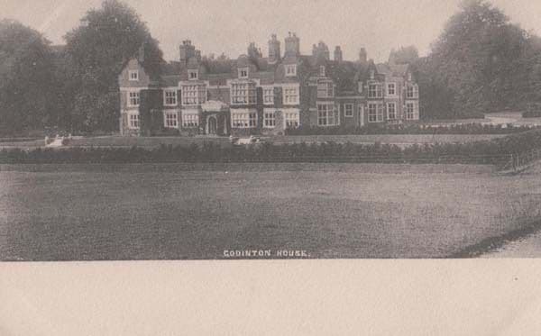 Godington House Mansion Manor Kent Antique Postcard