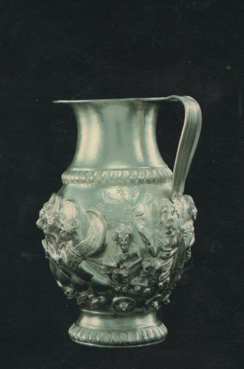 Gogozen NW Bulgaria Antique Dated 4BC Jug Winged Goddess Postcard