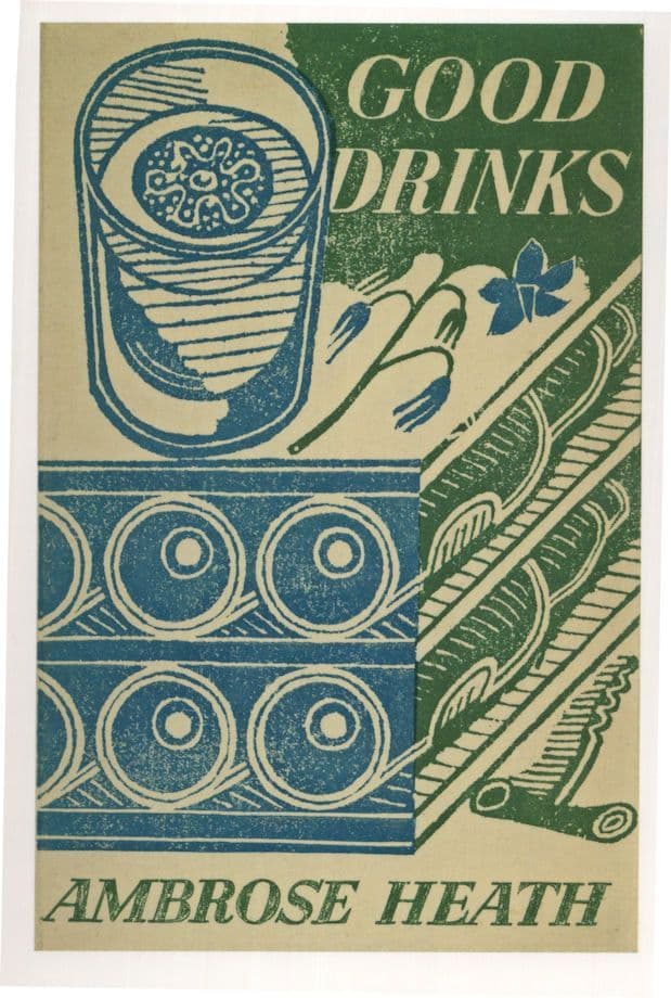 Good Drinks Ambrose Heath 1939 Book Postcard