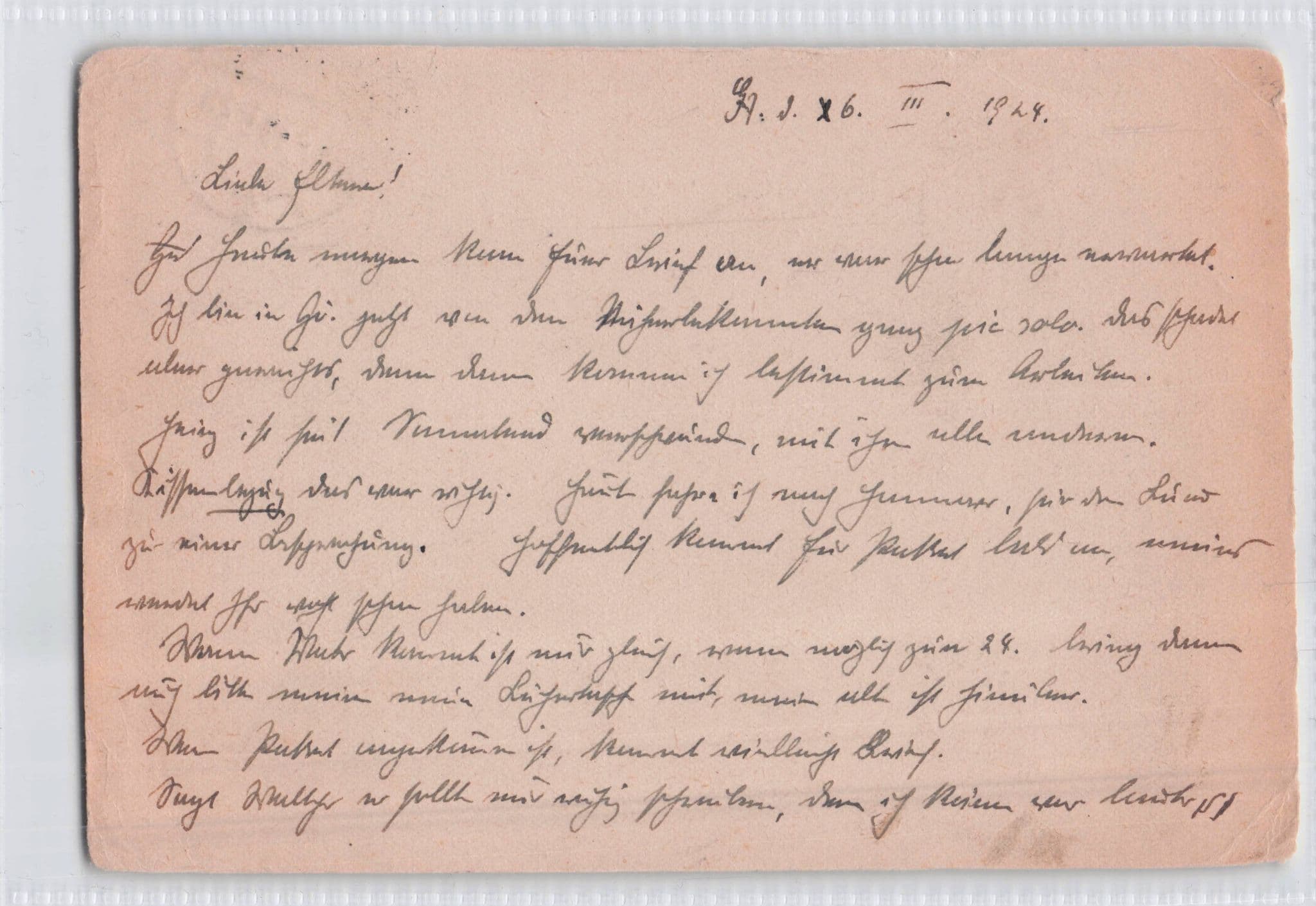 Gottingen Weimar Republic Germany Postal Stationary Old Postcard