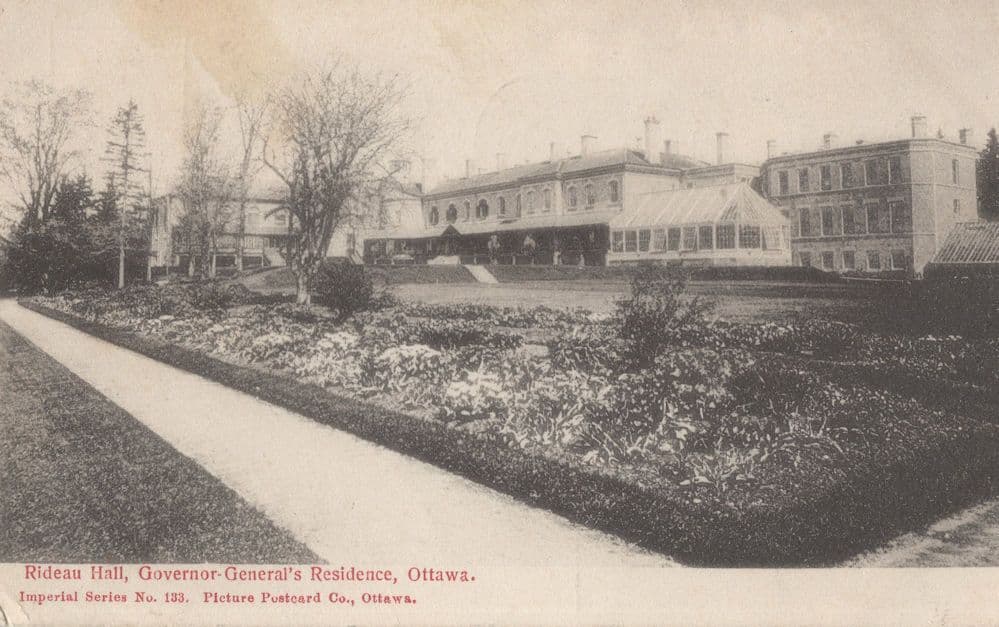Governor General Residence Rideau Hill Ottawa Canada Postcard