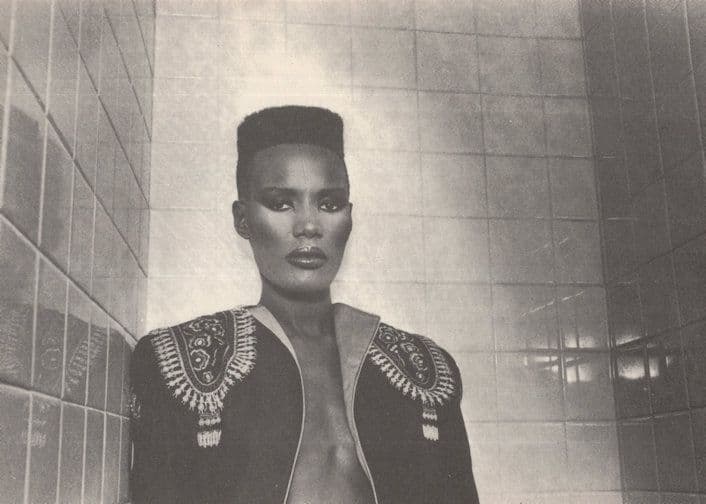 Grace Jones Pop Singer First Day Cover Postcard