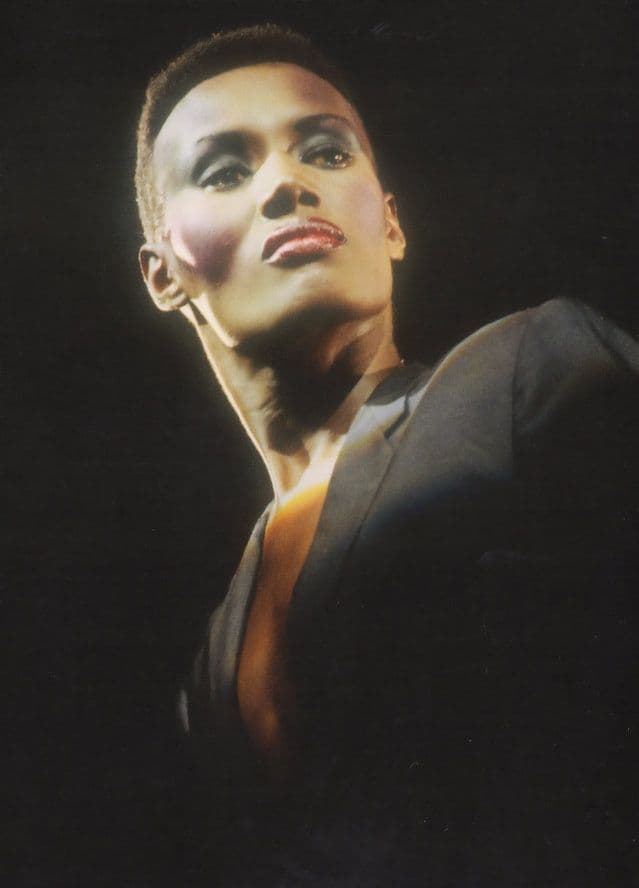 Grace Jones Stunning Photo Postcard