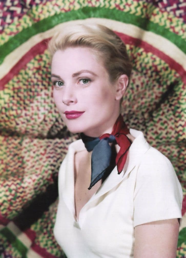 Grace Kelly in 1955 Stunning Photo Postcard