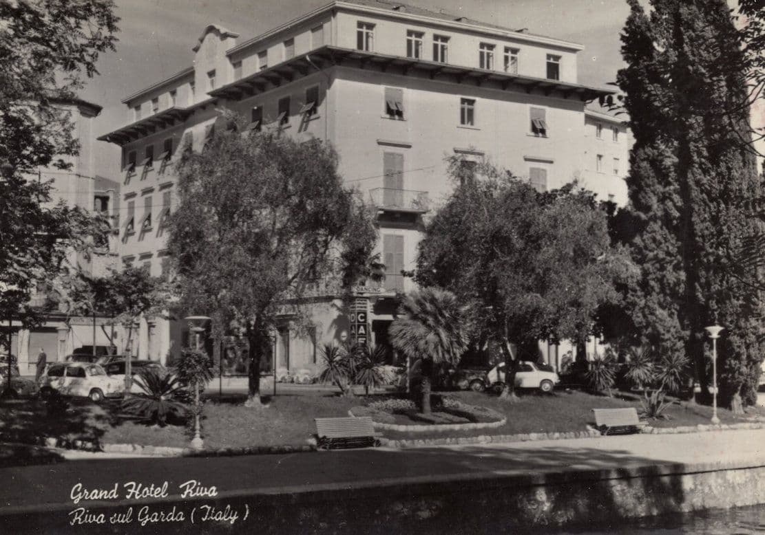 Grand Hotel Riva Del Garda Italy Postcard