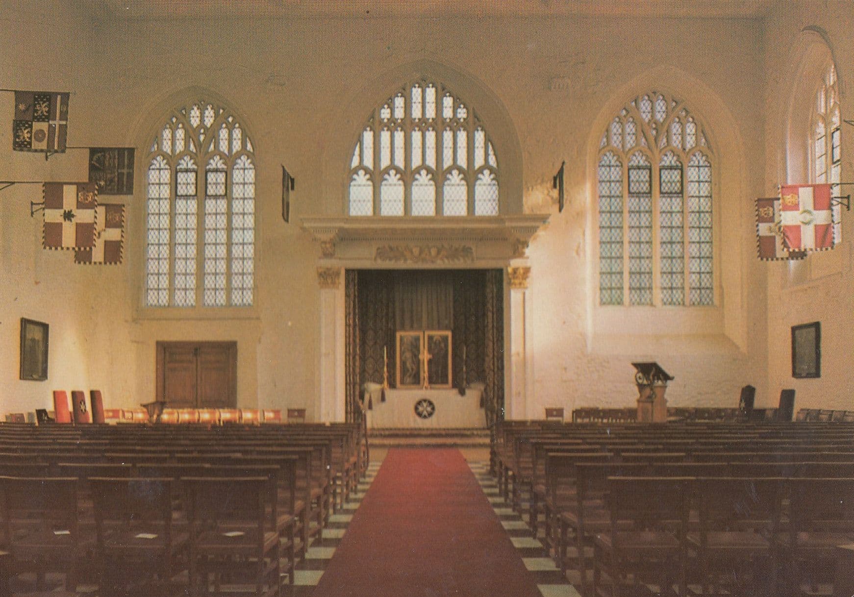 Grand Priory Church Order Of St John London WW2 Damage Postcard