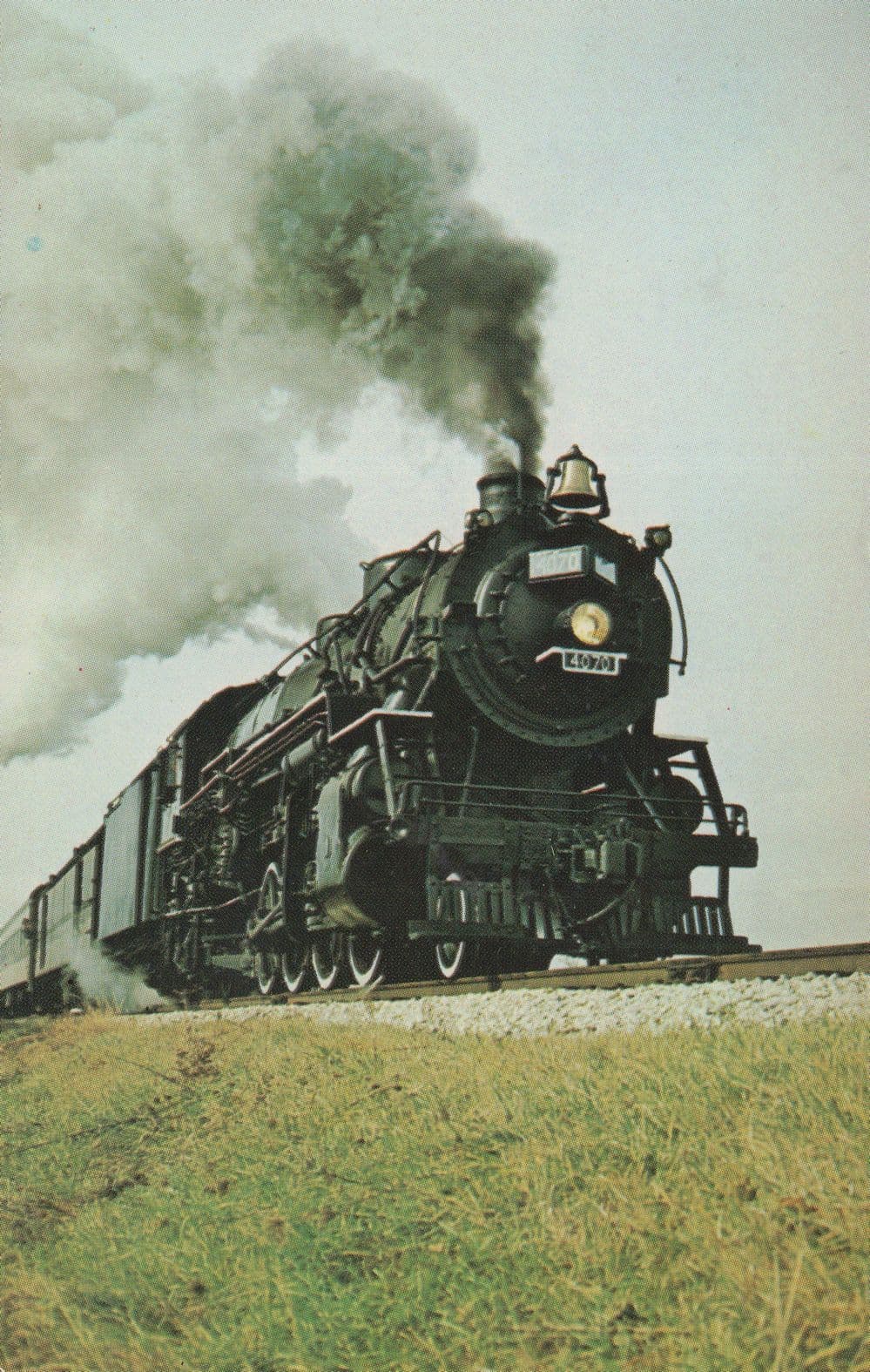 Grand Trunk Western 4070 USRA Train Postcard