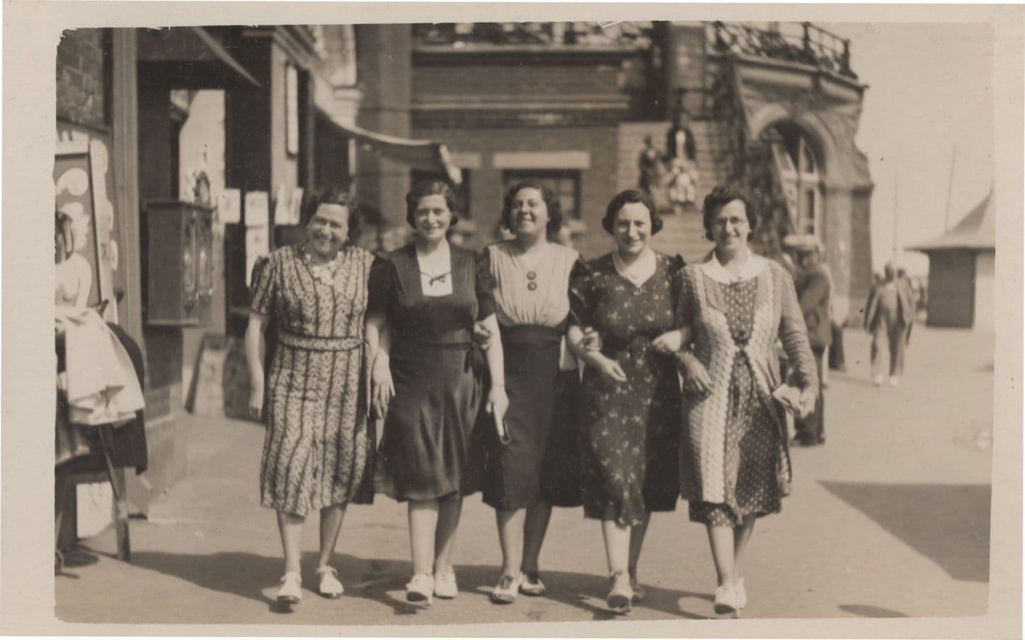 Grandmas Hen Party At Margate Kent Real Photo Postcard