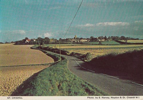 Great Gt Chishill Cambridge Womens Institute Postcard