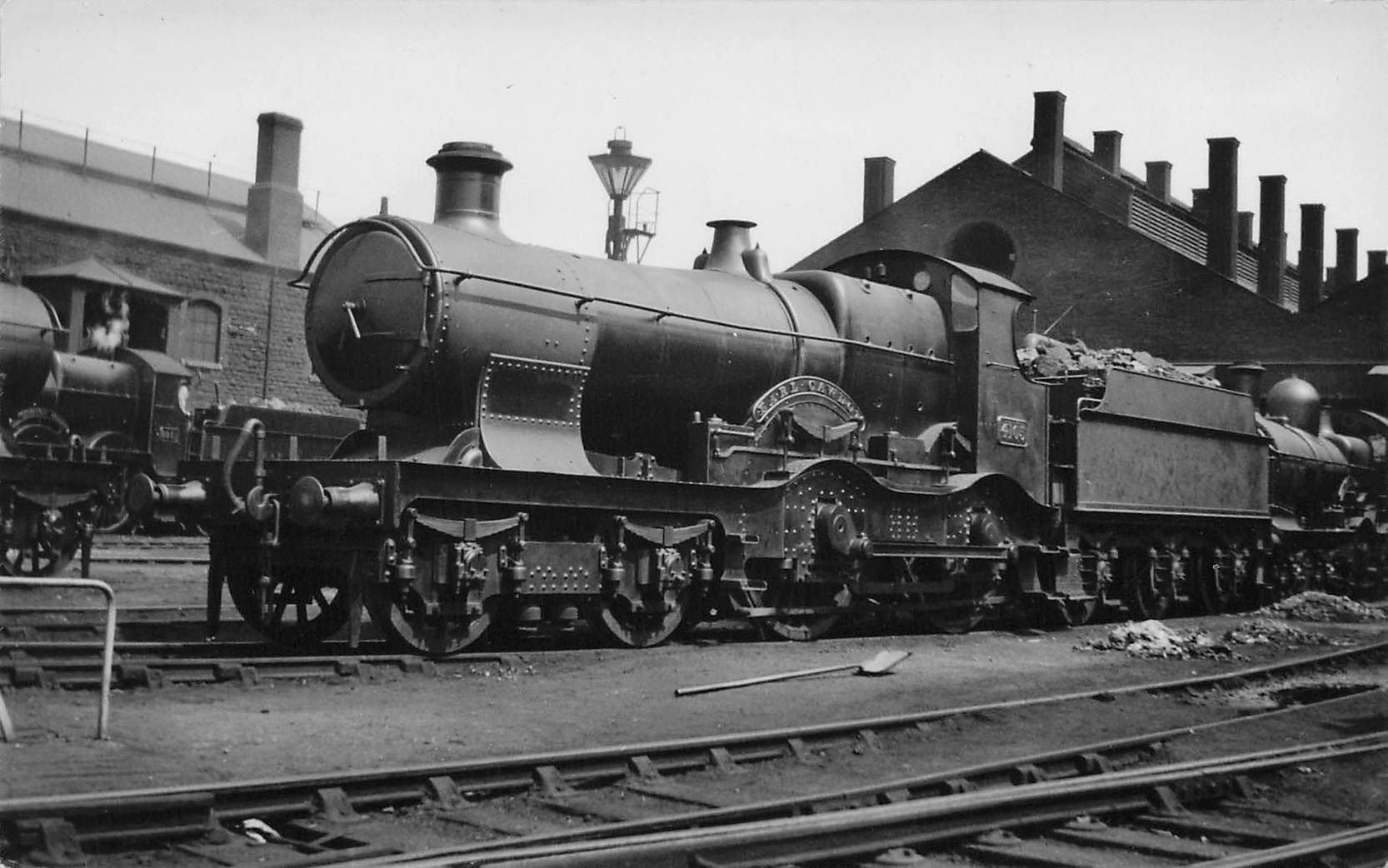 Great Western Railways GWR 4105 Train 1926 Real Photo Postcard