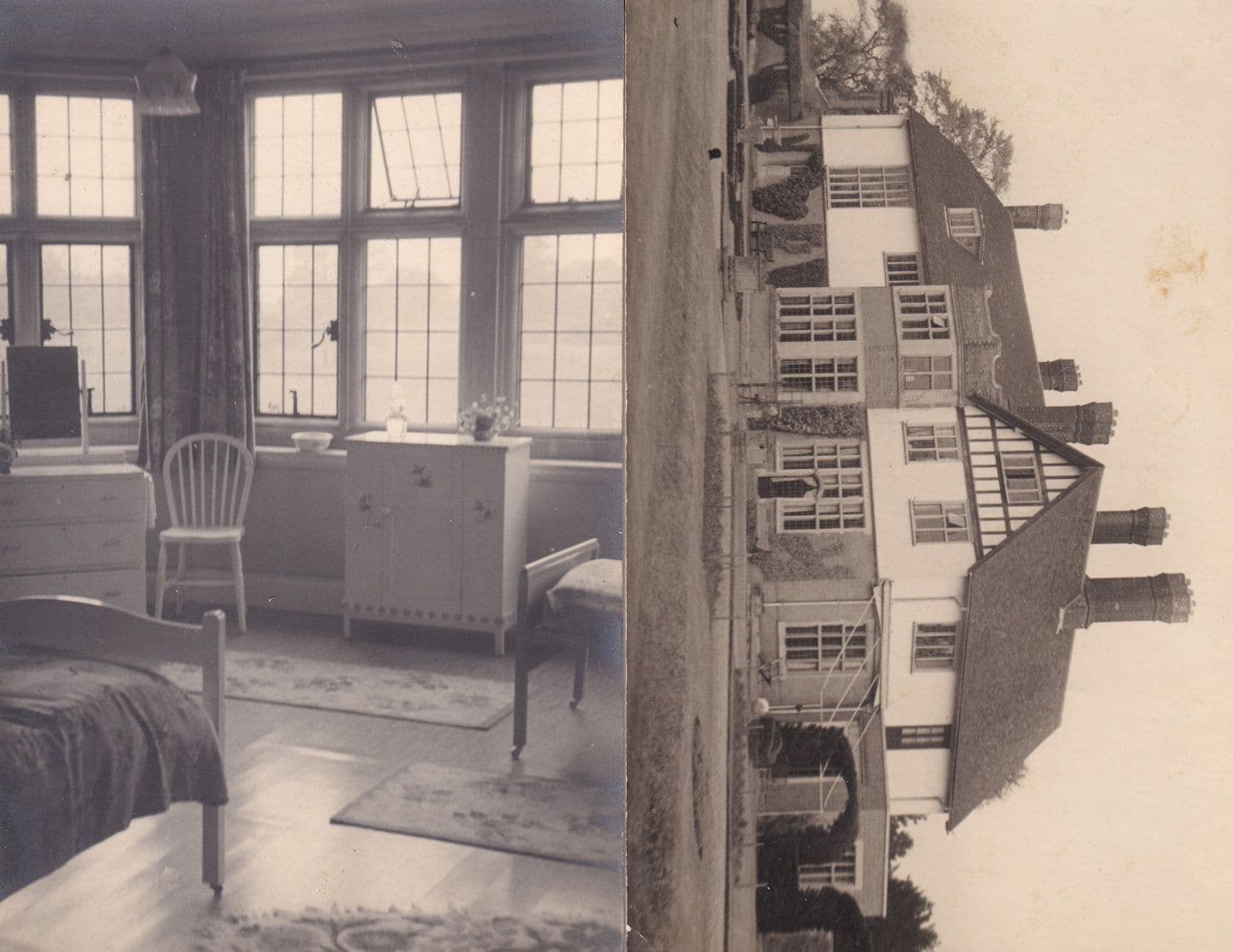 Greenwoods Stock Essex Bedroom 2x West Ham Central Mission Postcard s