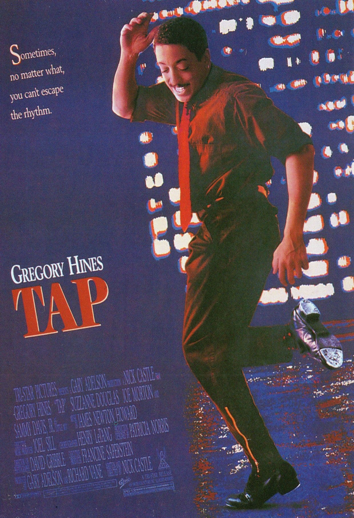 Gregory Hines Tap Movie Cinema Poster Art Rare Postcard