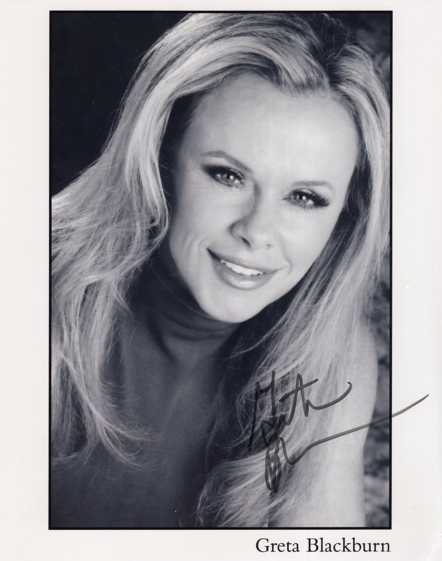 Greta Blackburn V The Final Battle 10x8 Hand Signed Photo