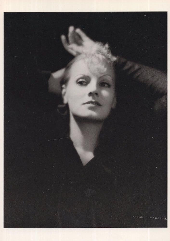 Greta Garbo The Kiss Movie Photo 1929 Kobal Collection Postcard