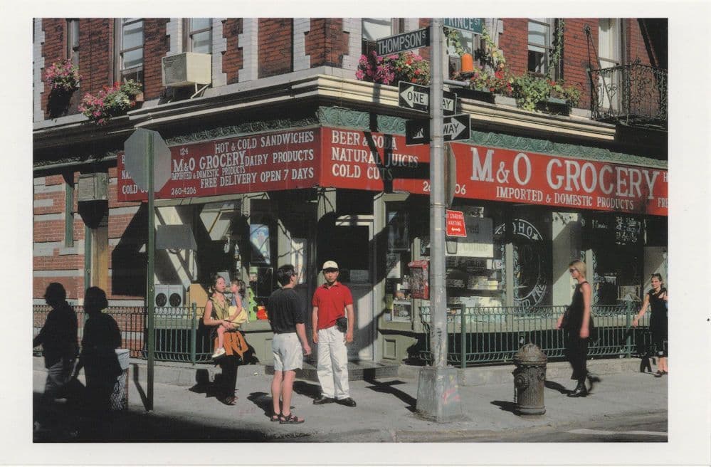 Grocery Sandwich & Dairy Shop Manhattan New York Postcard