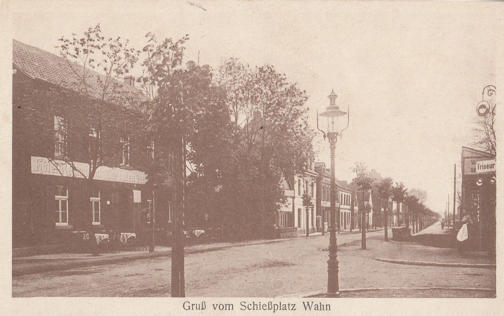 Grub Vom Schiebplatz Wahn German Military Town Old Postcard