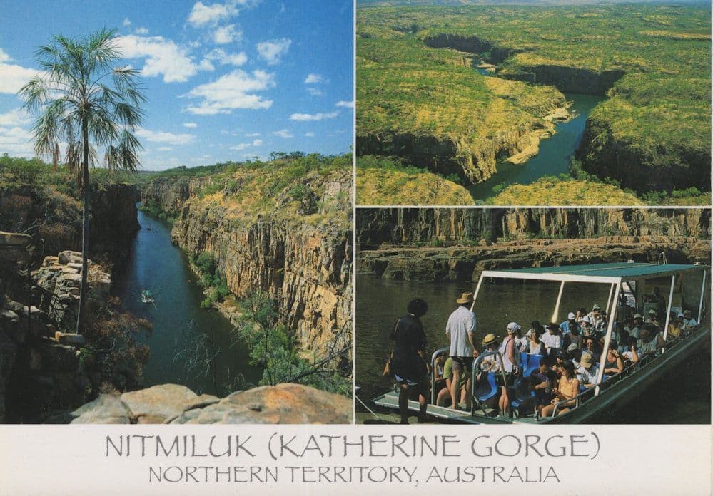 Guided Boat Tour at Nitmiluk Katherine Gorge Australian Postcard