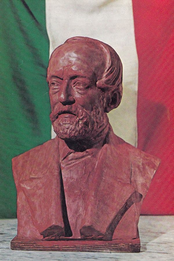 Guiseppe Mazzini Painting In Museo Nazionale Del Risorgimento Postcard