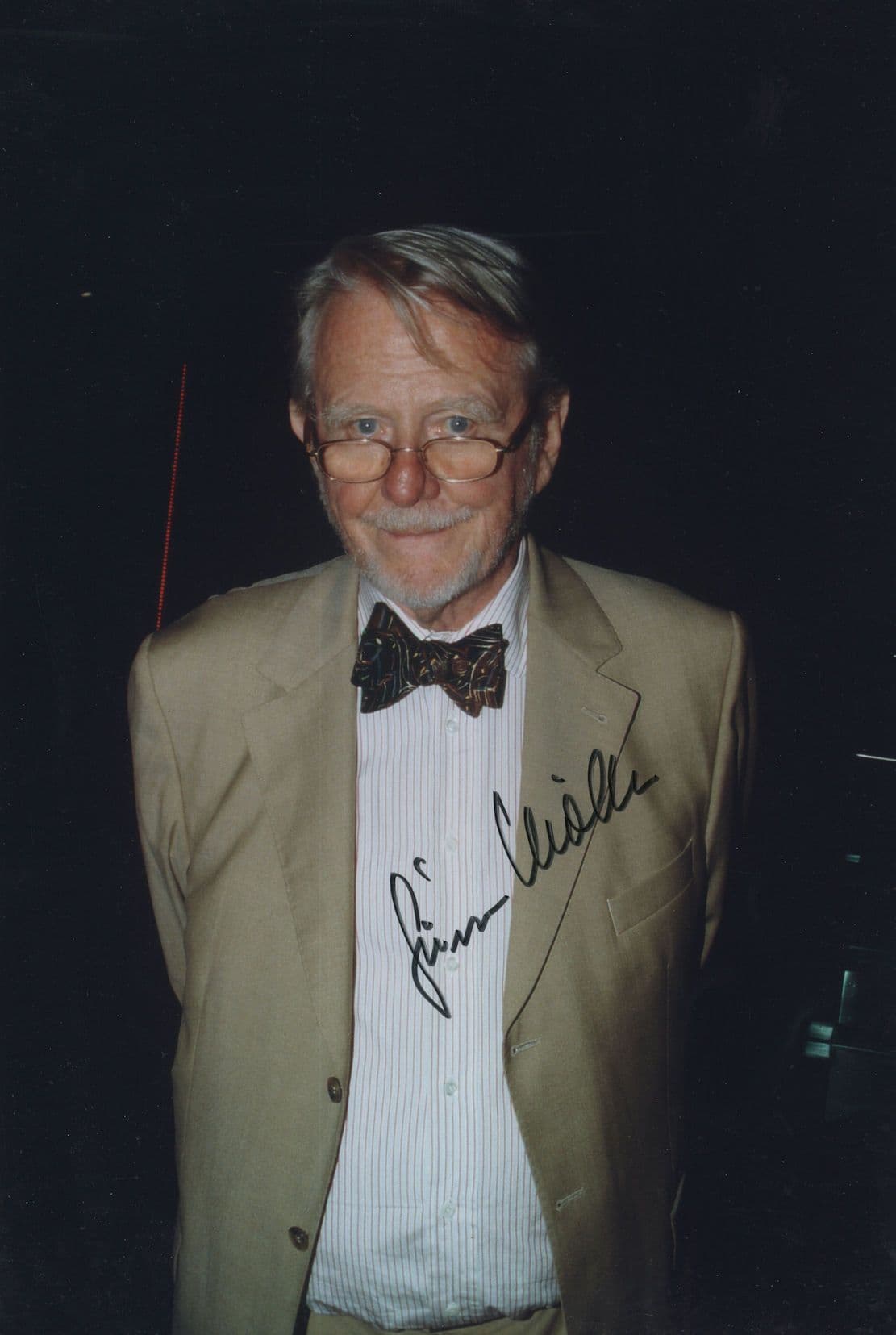 Gunnar Moller German Actor BBC Secret Army Giant Hand Signed Photo