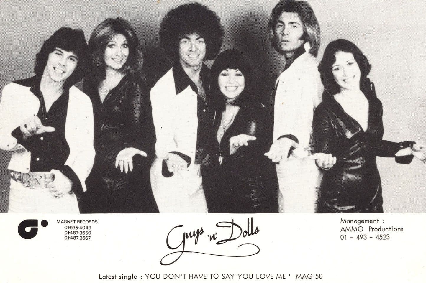 Guys & Dolls FULLY Hand Signed Management ublicity Photo