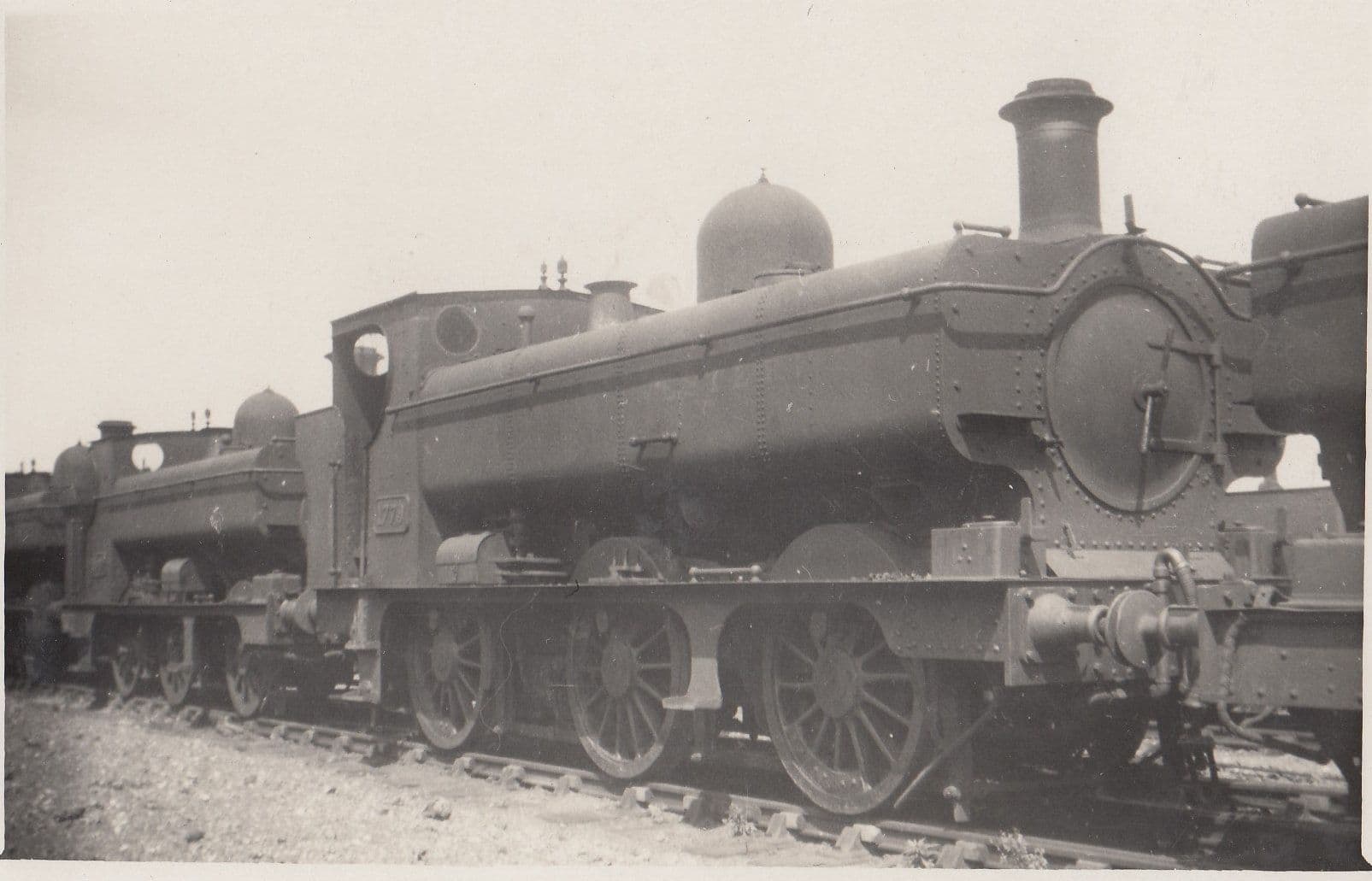 GWR Class 0-6-0 T No 1779 1947 Train Real Photo Old Postcard