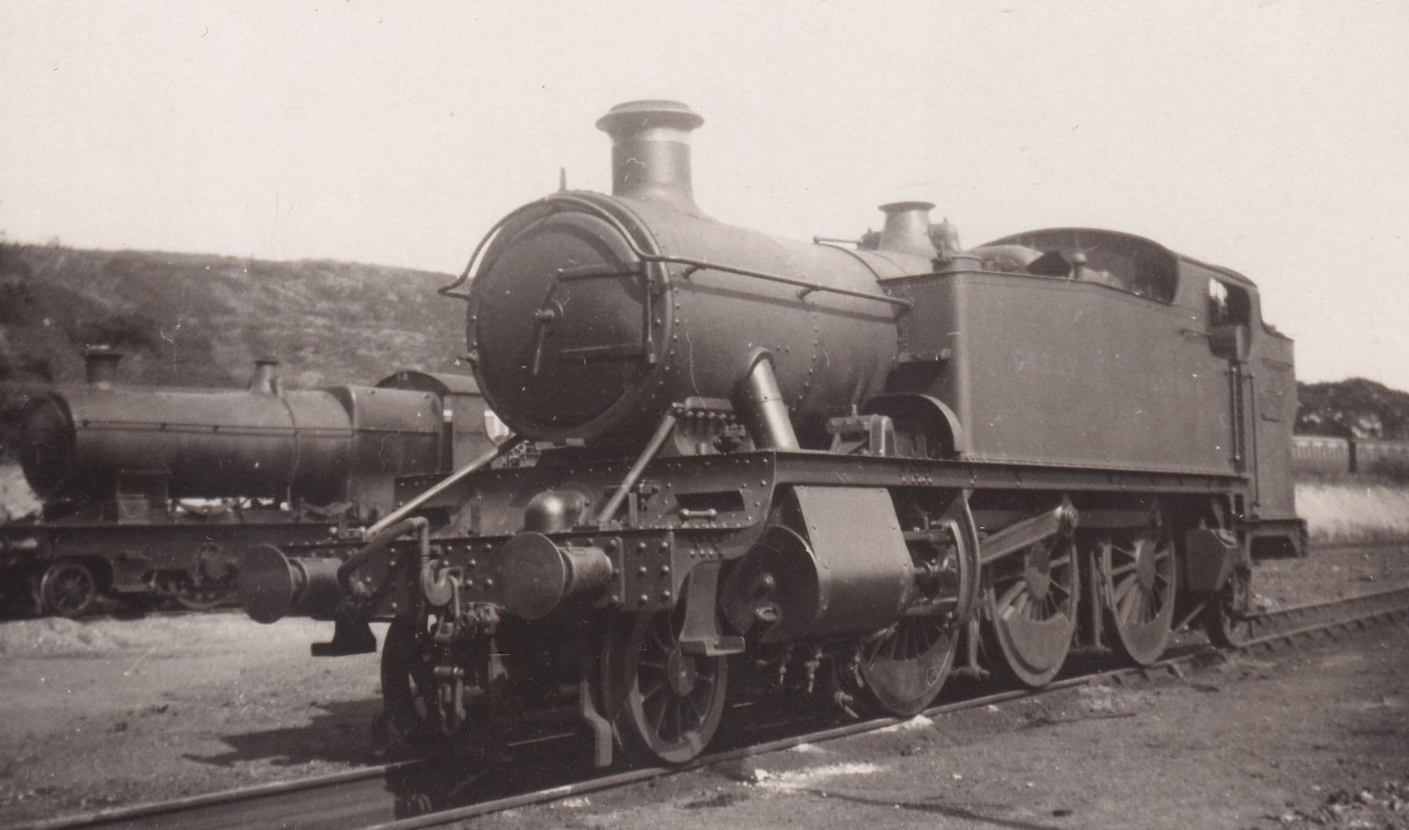 GWR Great Western Railway 5174 2-6-2T Train Real Photo Postcard
