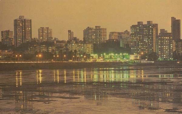 Haji Ali Worli Bombay Rare Indian India Postcard