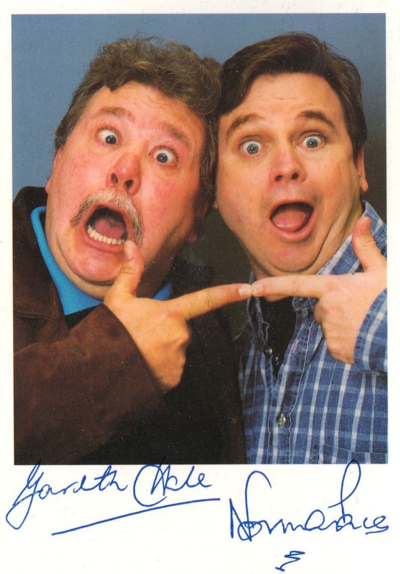 Hale & Pace TV Comedians MULTI Hand Signed Photo
