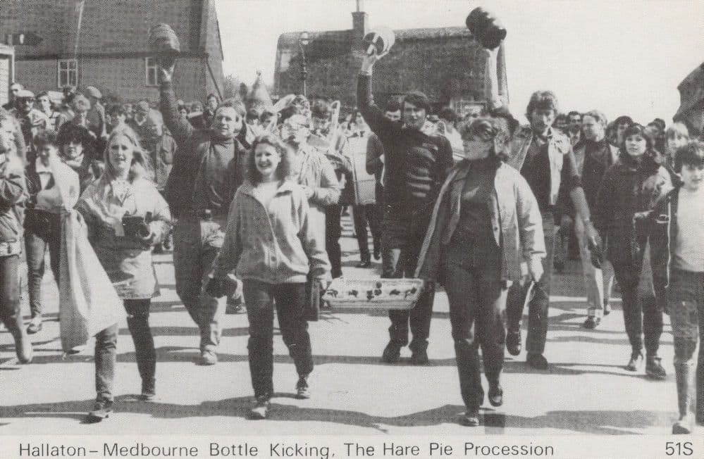 Hallaton Medbourne Bottle Kicking The Hare Pie Procession