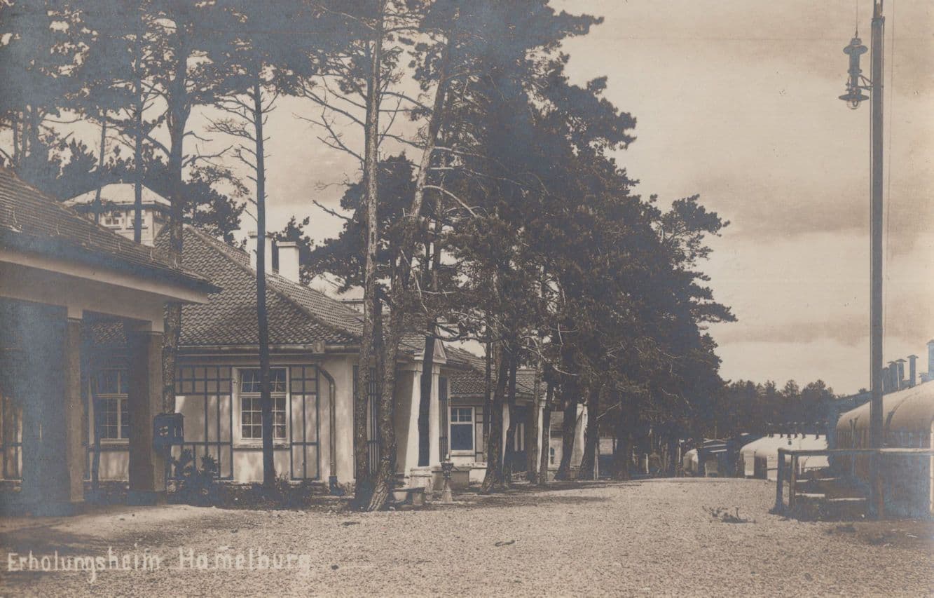 Hammelburg Erholungsheim Antique Rare German Postcard