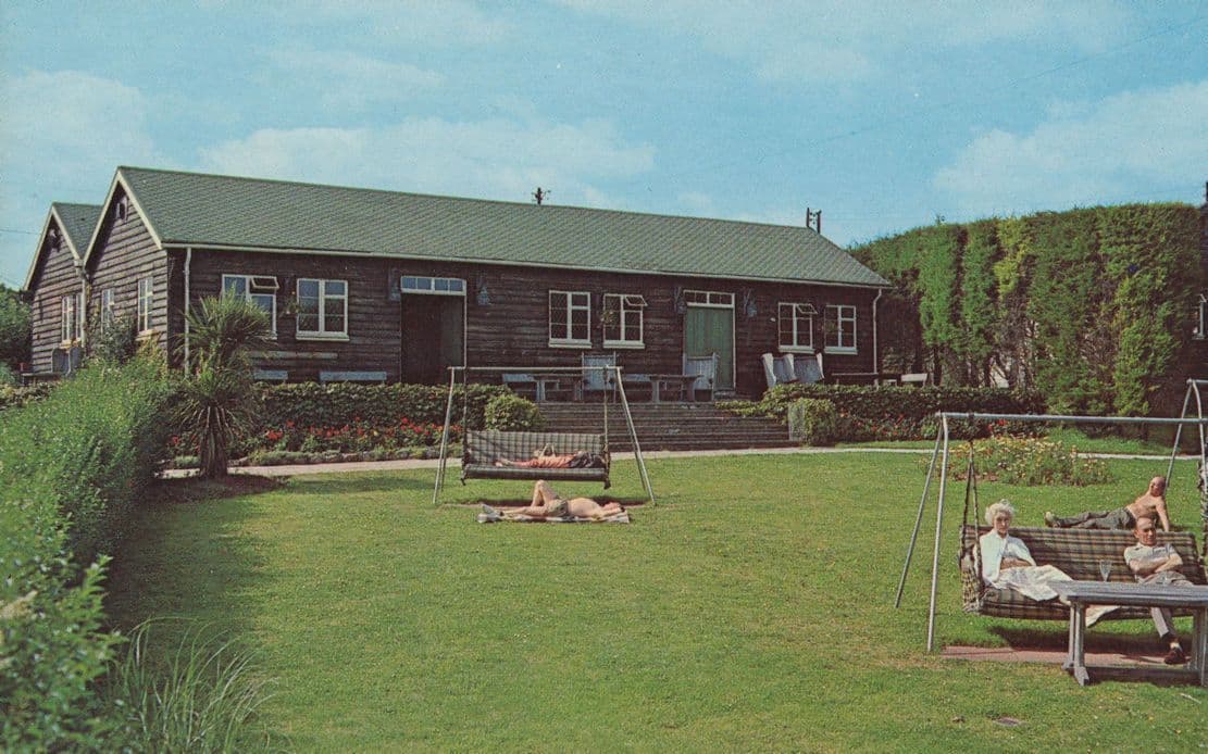 Hammocks At Devon Coast Country Club Devon 1970s Postcard