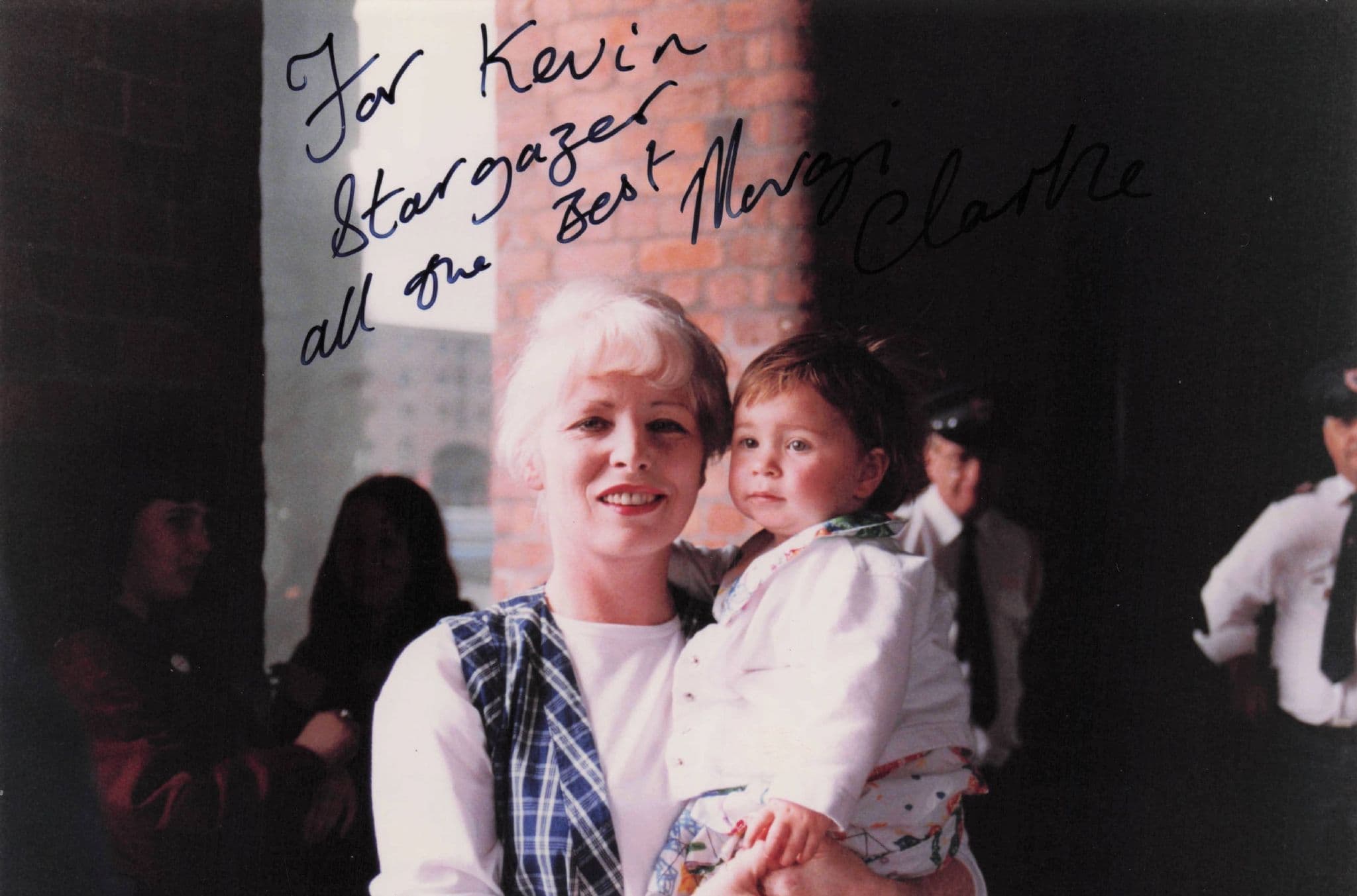 Hand Signed Unidentified Private Fan Meeting Autograph Photo 5