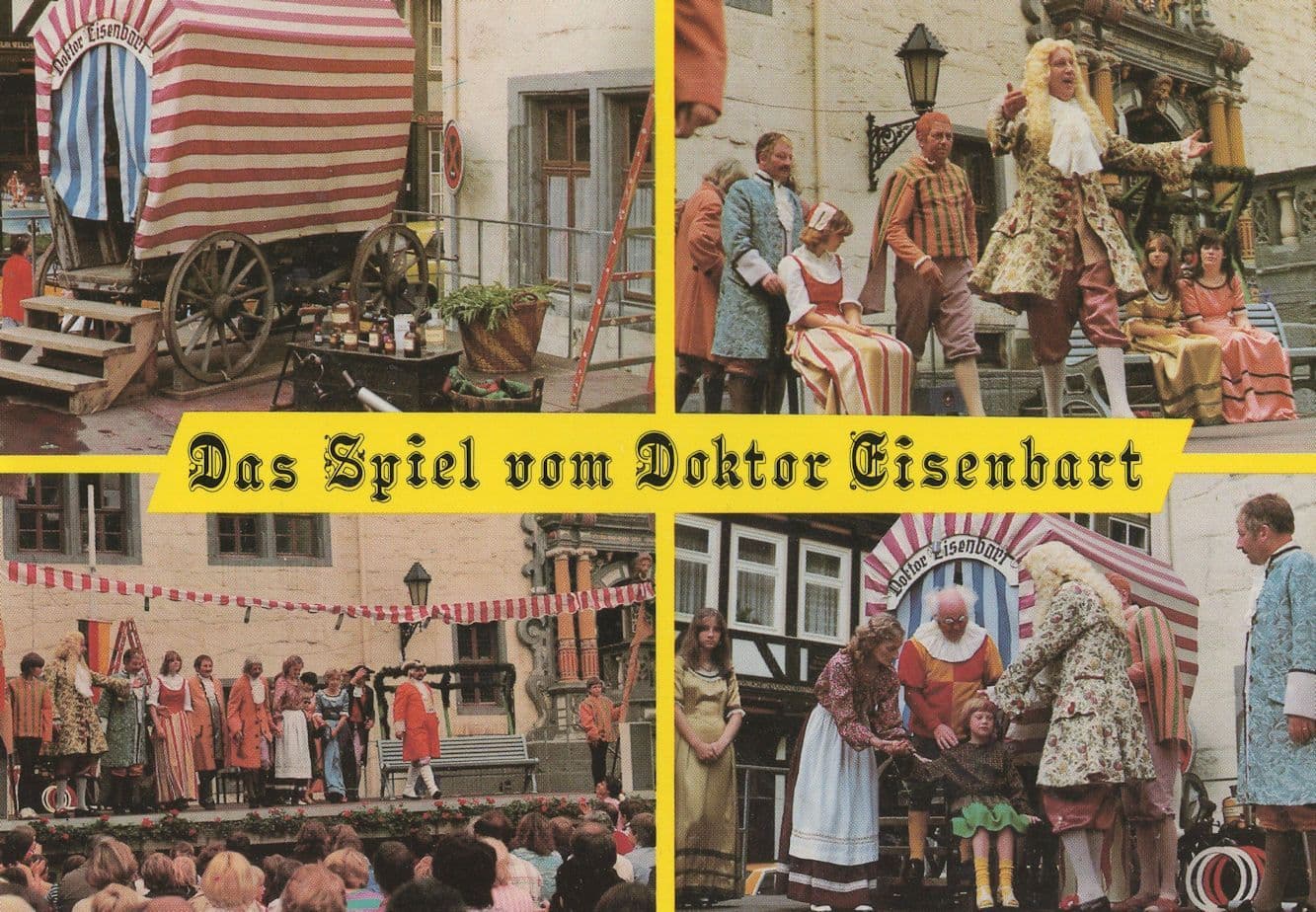 Hann Muenden Das Spiel vom Doktor Eisenbart Hann German Postcard