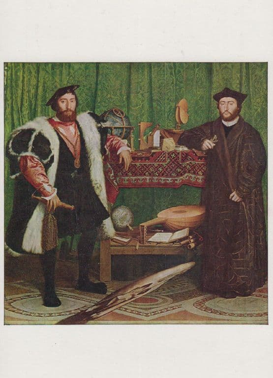 Hans Holbein Hans The Younger National Gallery Painting Postcard