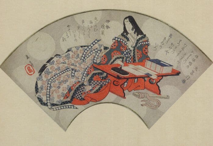 Harunobo Saho-Hime Japanese Painting Postcard