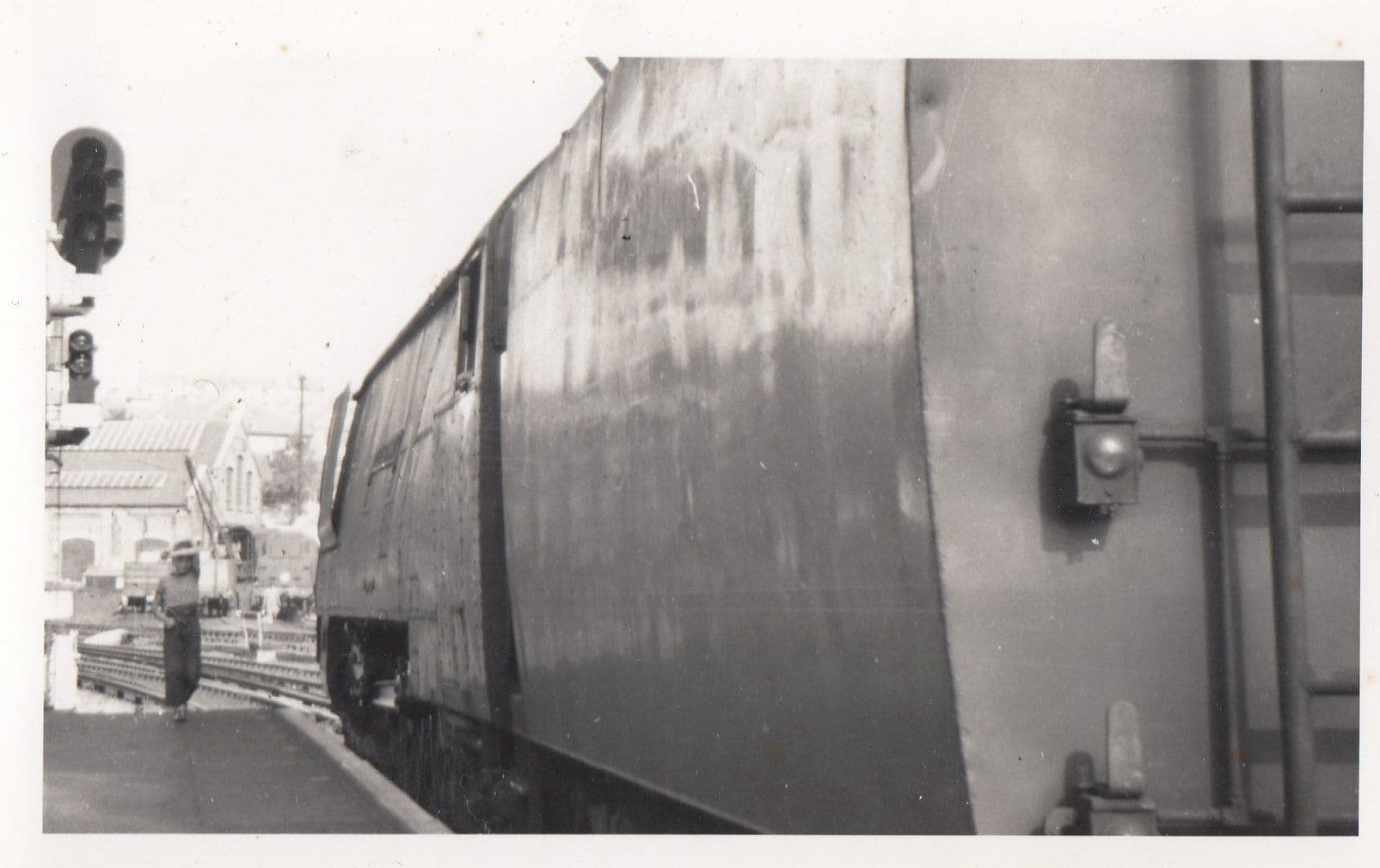 Haulage Train At Brighton Station in 1957 Vintage Railway Photo